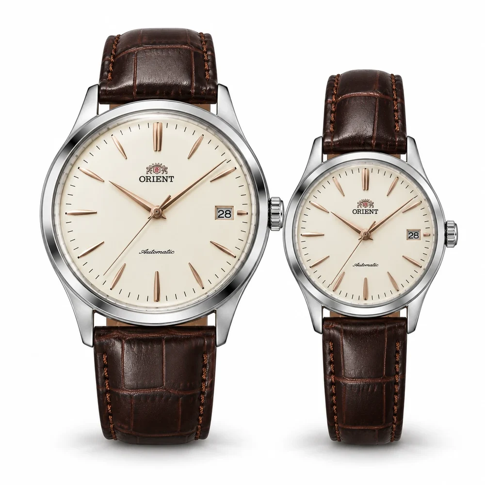 Đồng hồ đôi Orient Bambino cơ tự động
